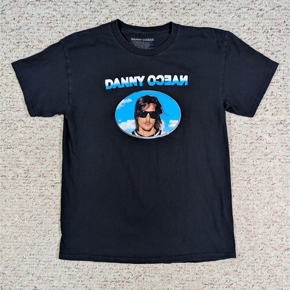 Danny Ocean T-Shirt Reflexa Tour 2024 Mens LARGE Black 2-Sided Official Band Tee